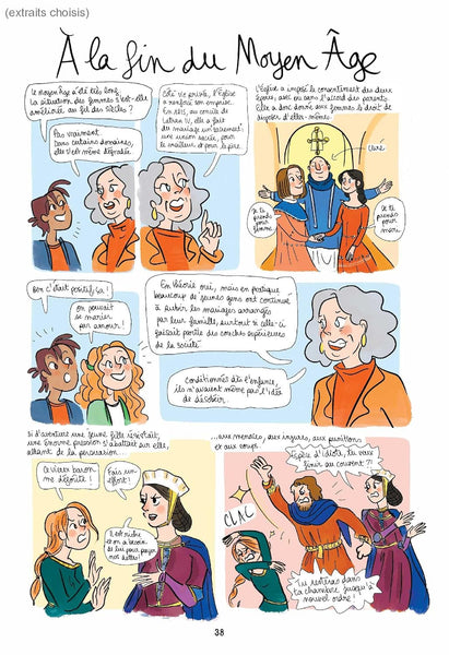 Histoire de France au féminin - Sandrine Mirza