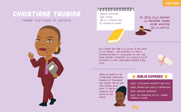 Les puissantes, portraits illustrés de 20 femmes noires - Diariatou Kebe