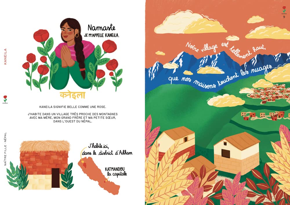 Naître fille - Alice Dussutour - Album - Livre - Librairie jeunesse indépendante Les livres qui sèment